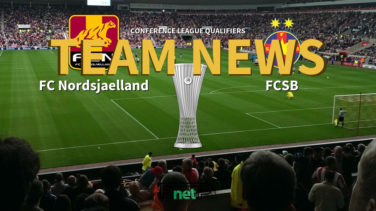 Conference League Qualifiers News: FC Nordsjælland vs Steaua Bucharest Confirmed Line-ups