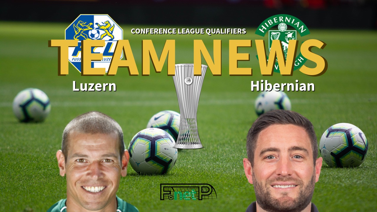 Conference League Qualifiers News: FC Luzern vs Hibernian Confirmed Line-ups