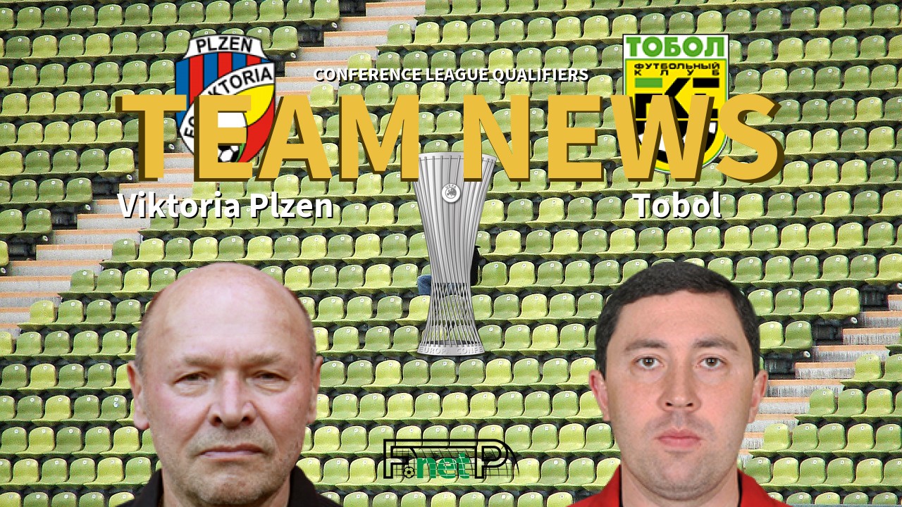 Conference League Qualifiers News: Viktoria Plzeň vs Tobol Confirmed Line-ups