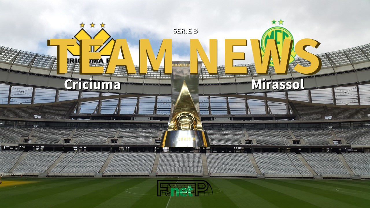 Serie B News: Criciuma vs Mirassol Confirmed Line-ups