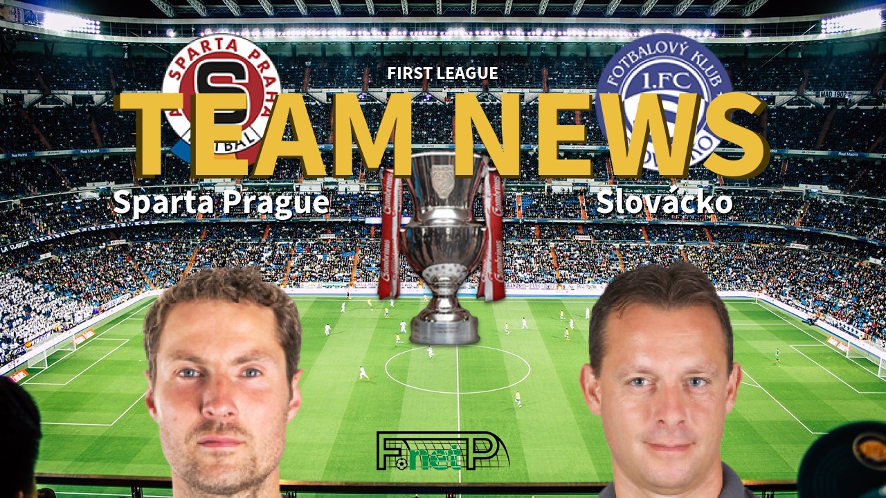 First League News: Slavia Prague vs FC Slovácko Confirmed Line-ups