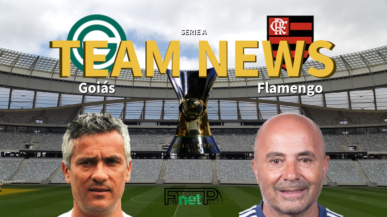 Serie A News: Goias vs Flamengo Confirmed Line-ups