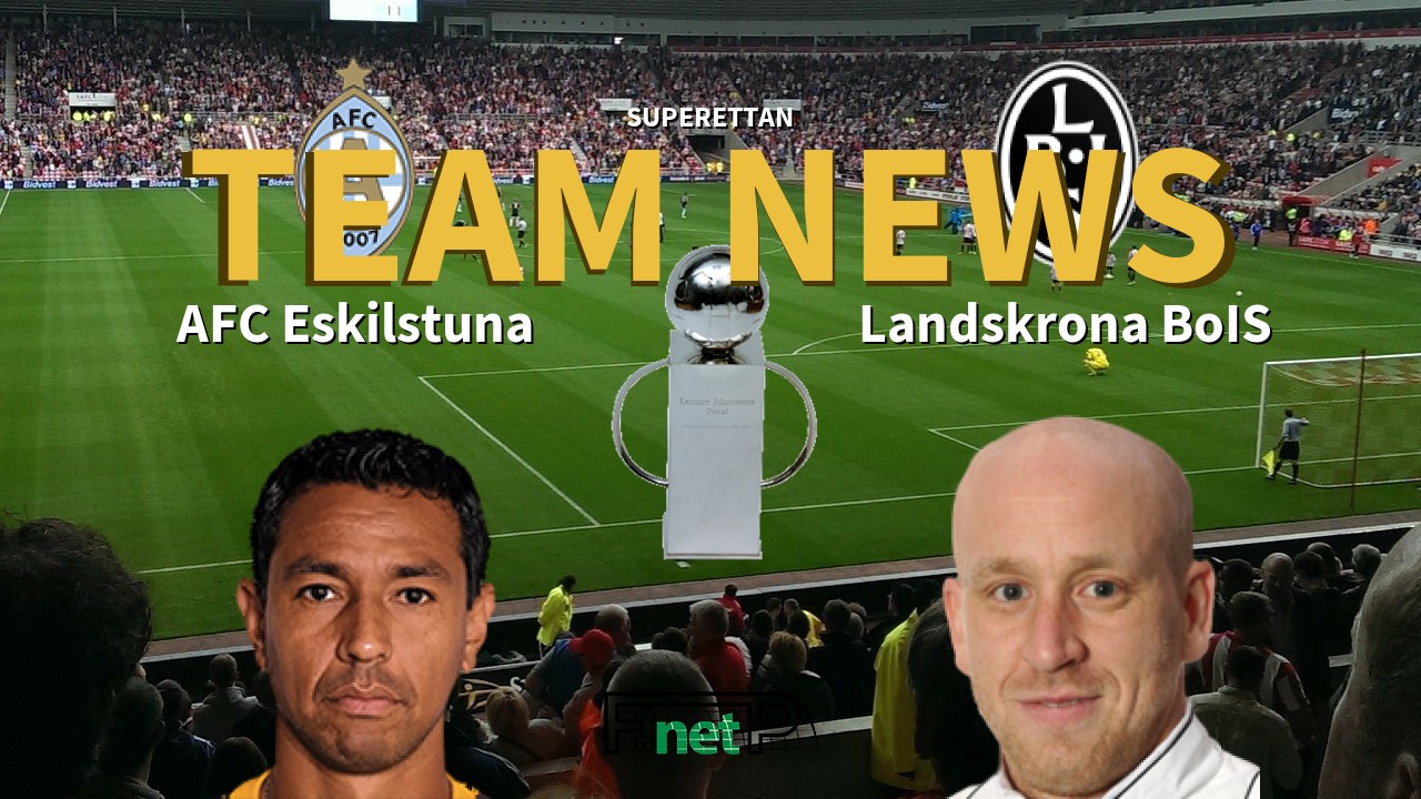 Superettan News: AFC Eskilstuna vs Landskrona BoIS Confirmed Line-ups