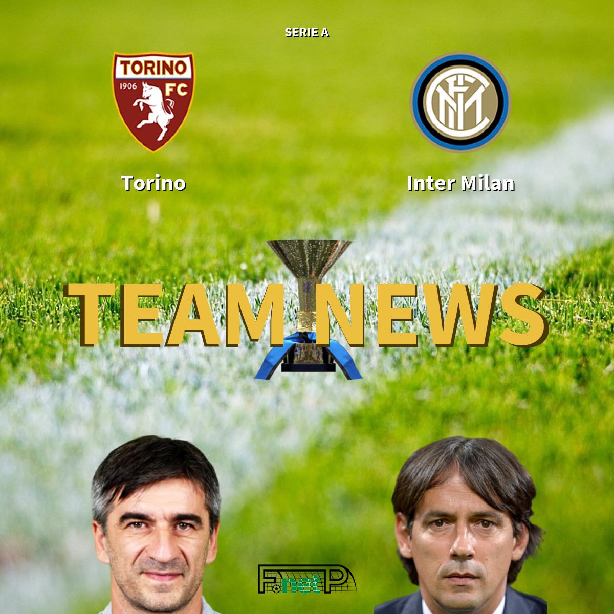 Official Starting Lineups Torino Vs Inter Milan: De Vrij