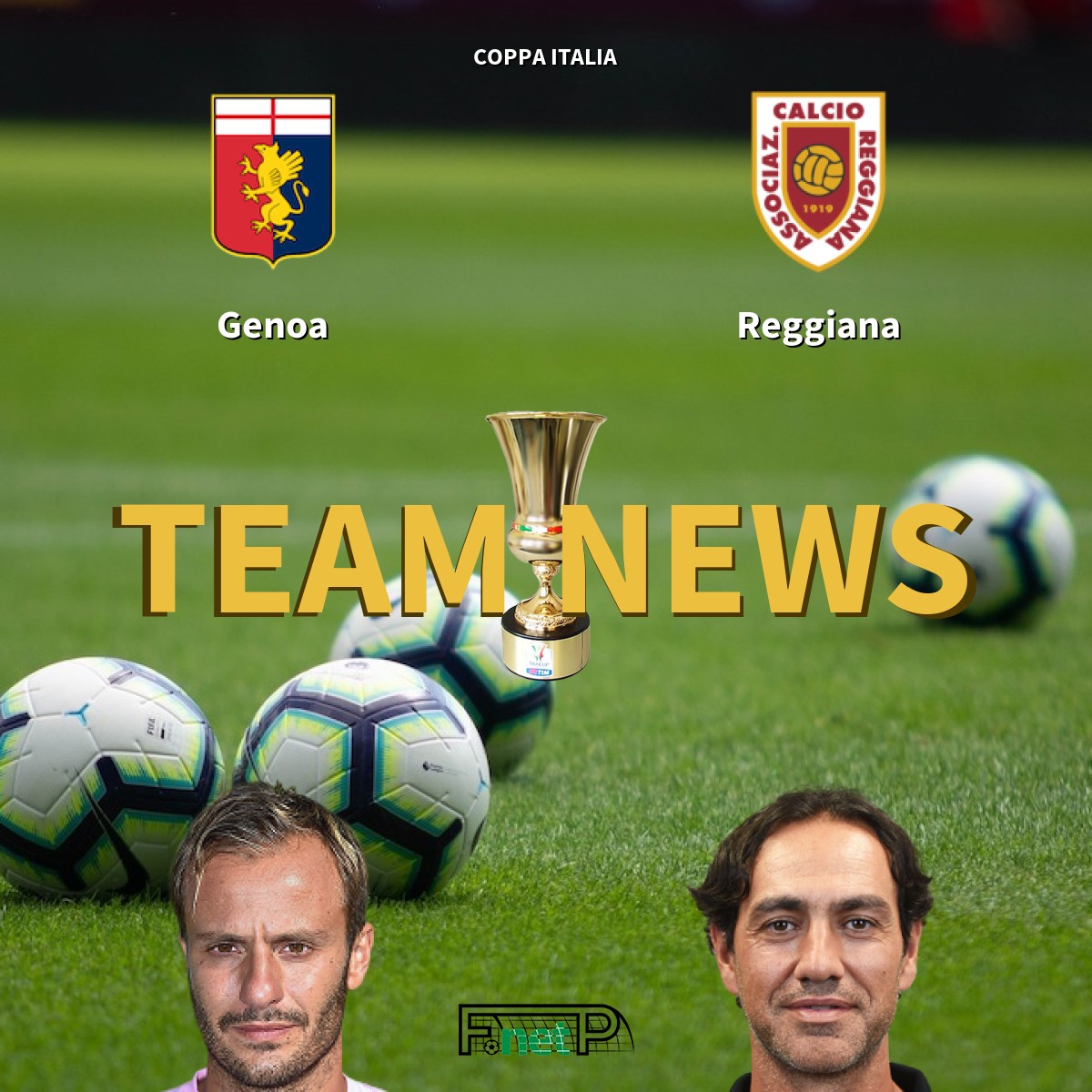 Genoa beat Reggiana in the Coppa Italia thanks to Malinowski's assist in  2023