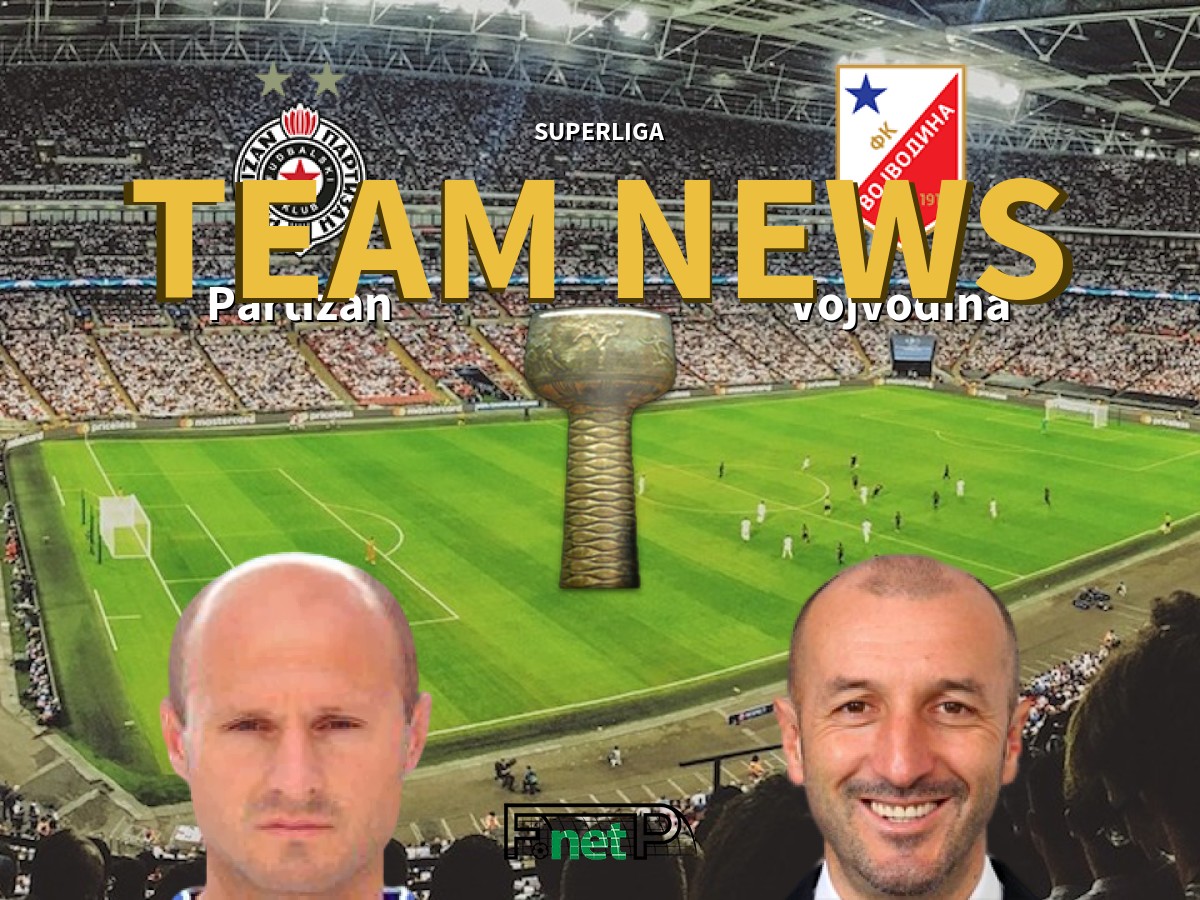 SuperLiga News: Partizan Belgrade vs Radnički 1923 Confirmed Line-ups