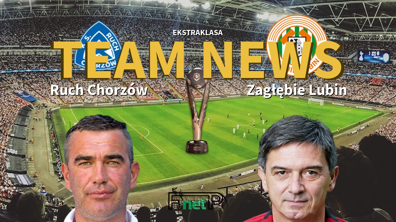 Ekstraklasa News: Ruch Chorzów vs Zagłębie Lubin Confirmed Line-ups