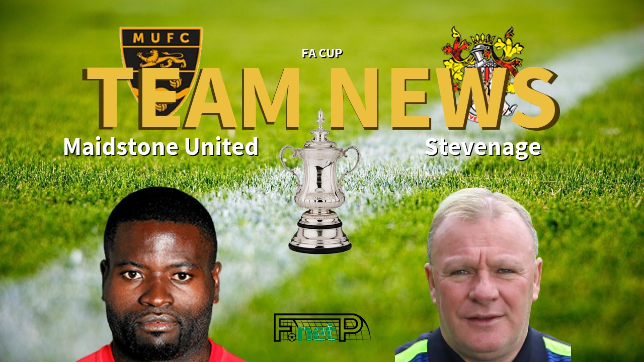 FA Cup News: Maidstone United vs Stevenage Confirmed Line-ups