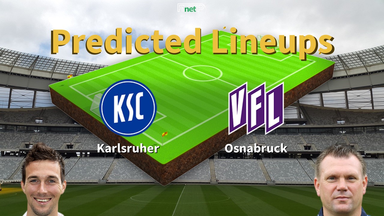 Predicted Lineups and Player News for Karlsruhe vs Osnabruck 19/01/24 - Bundesliga 2 News