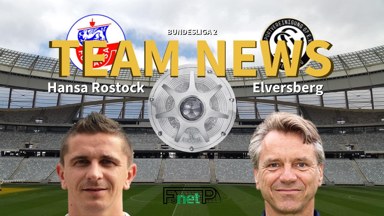 Bundesliga 2 News: Hansa Rostock vs Elversberg Confirmed Line-ups