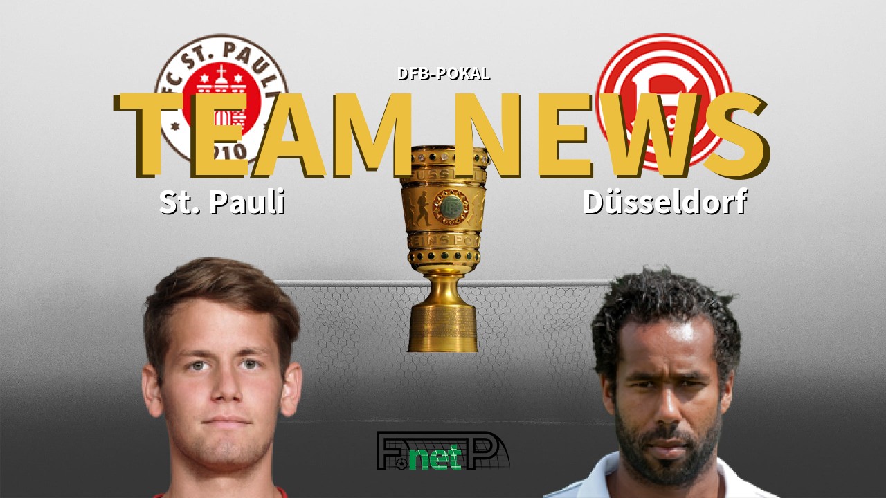 DFB-Pokal News: St. Pauli vs Fortuna Dusseldorf Confirmed Line-ups