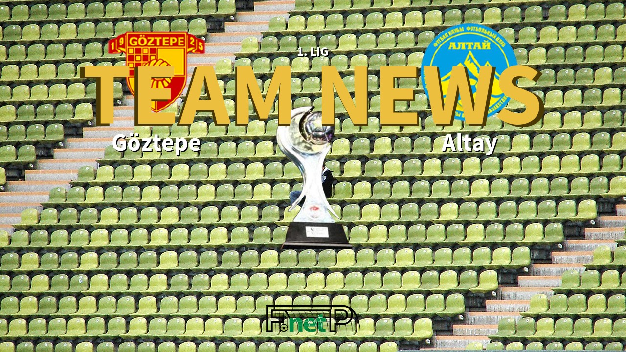 1. Lig News: Göztepe vs Altay Confirmed Line-ups