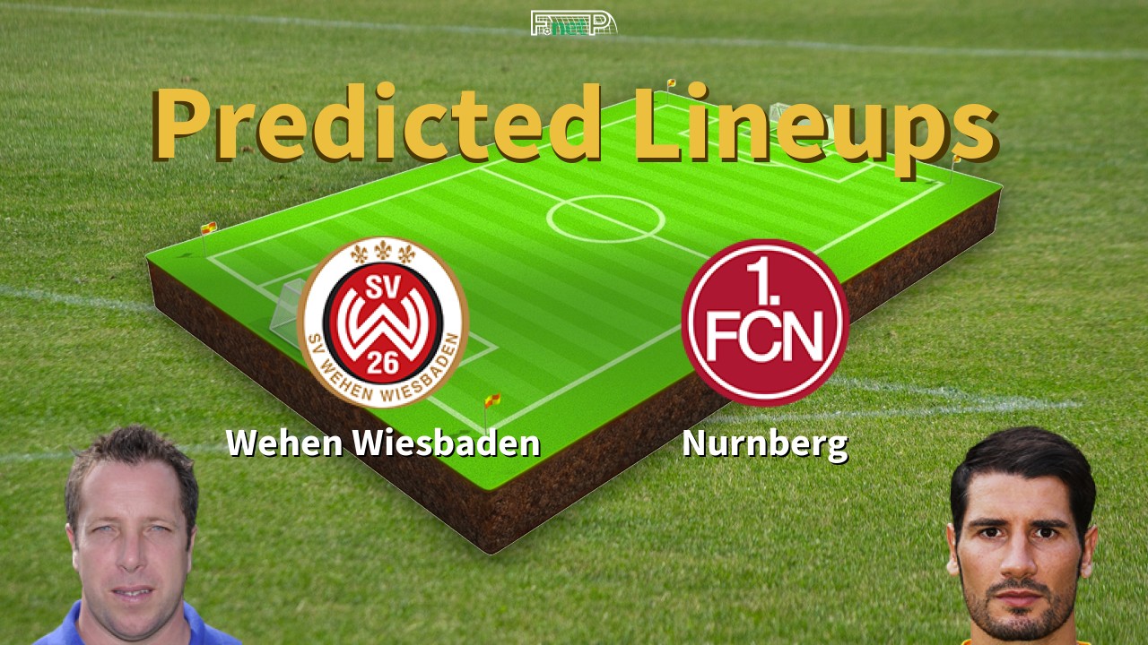 Predicted Lineups and Player News for Wehen Wiesbaden vs Nuremberg 09/02/24 - Bundesliga 2 News