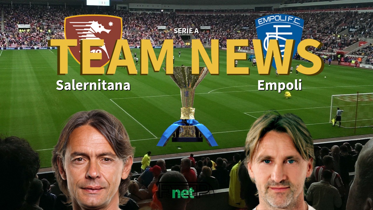 Serie A News: Salernitana vs Empoli Confirmed Line-ups