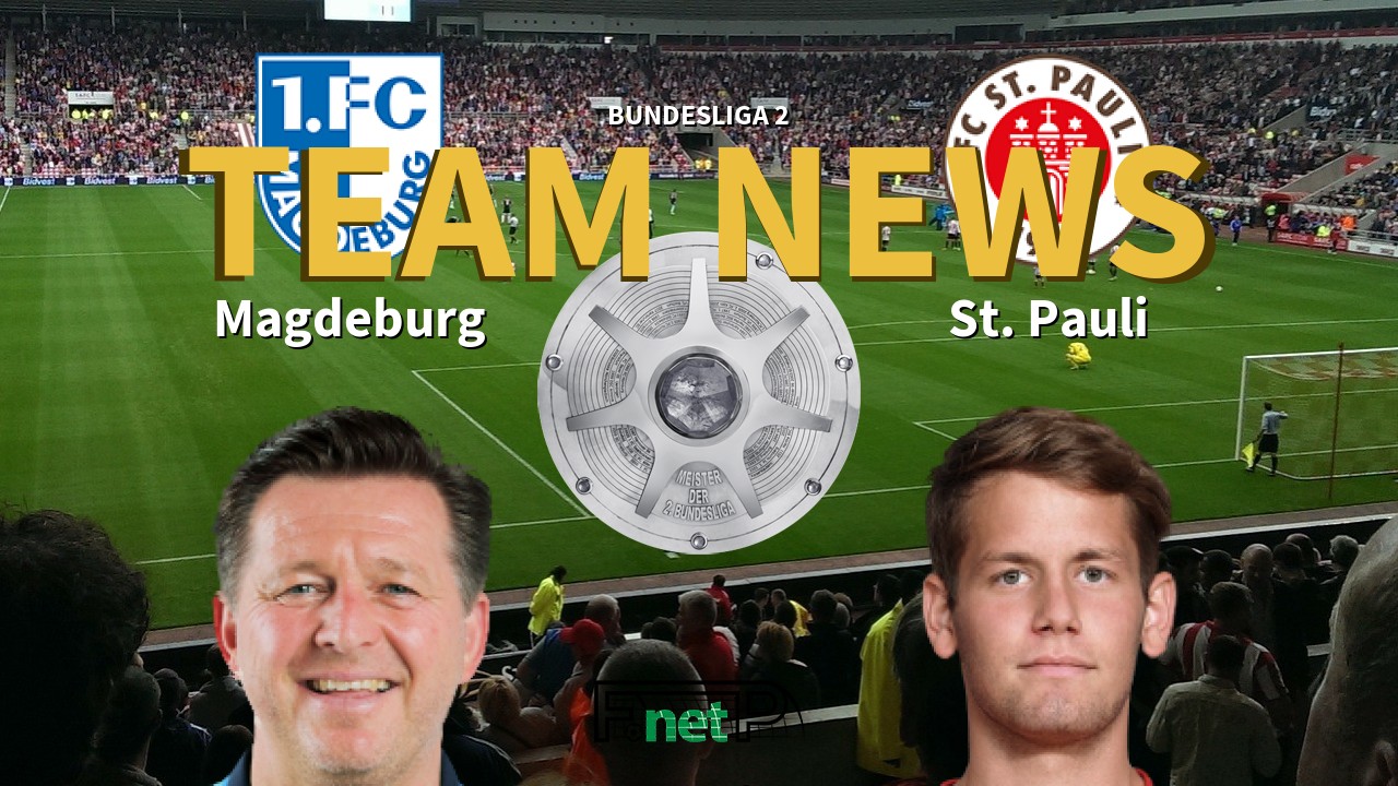 Bundesliga 2 News: Magdeburg vs St. Pauli Confirmed Line-ups