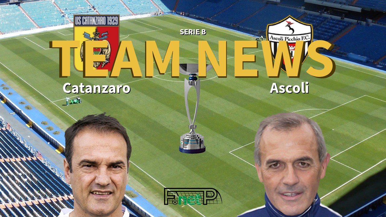 Serie B News: Catanzaro vs Ascoli Confirmed Line-ups