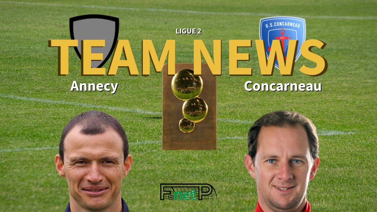 Ligue 2 News: Annecy FC vs US Concarneau Confirmed Line-ups