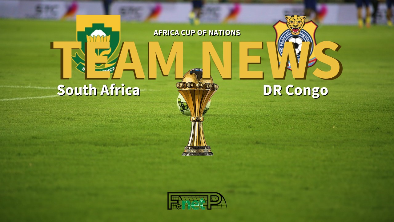 Africa Cup of Nations News: South Africa vs DR Congo Confirmed Line-ups