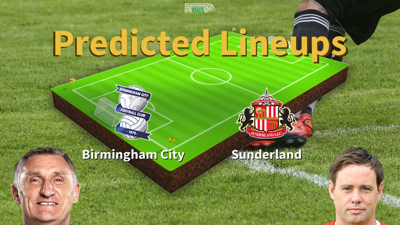 Predicted Lineups and Player News for Birmingham City vs Sunderland 17/02/24 - Championship News