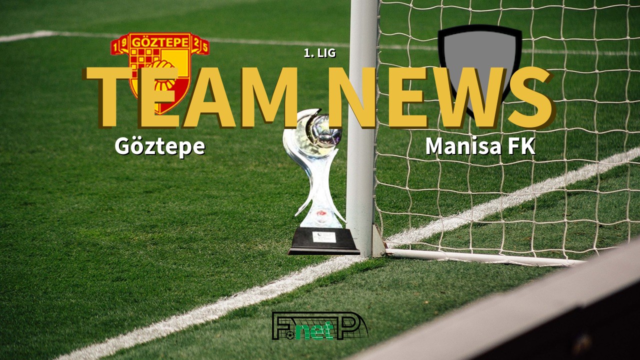 1. Lig News: Göztepe vs Manisa FK Confirmed Line-ups