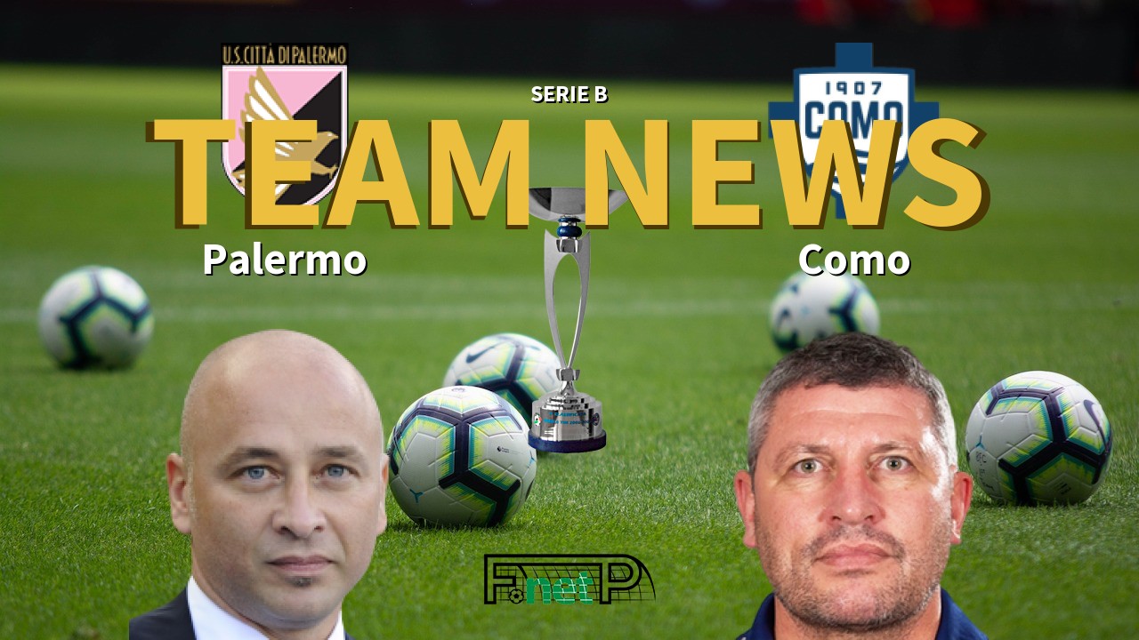 Serie B News: Palermo vs Como Confirmed Line-ups