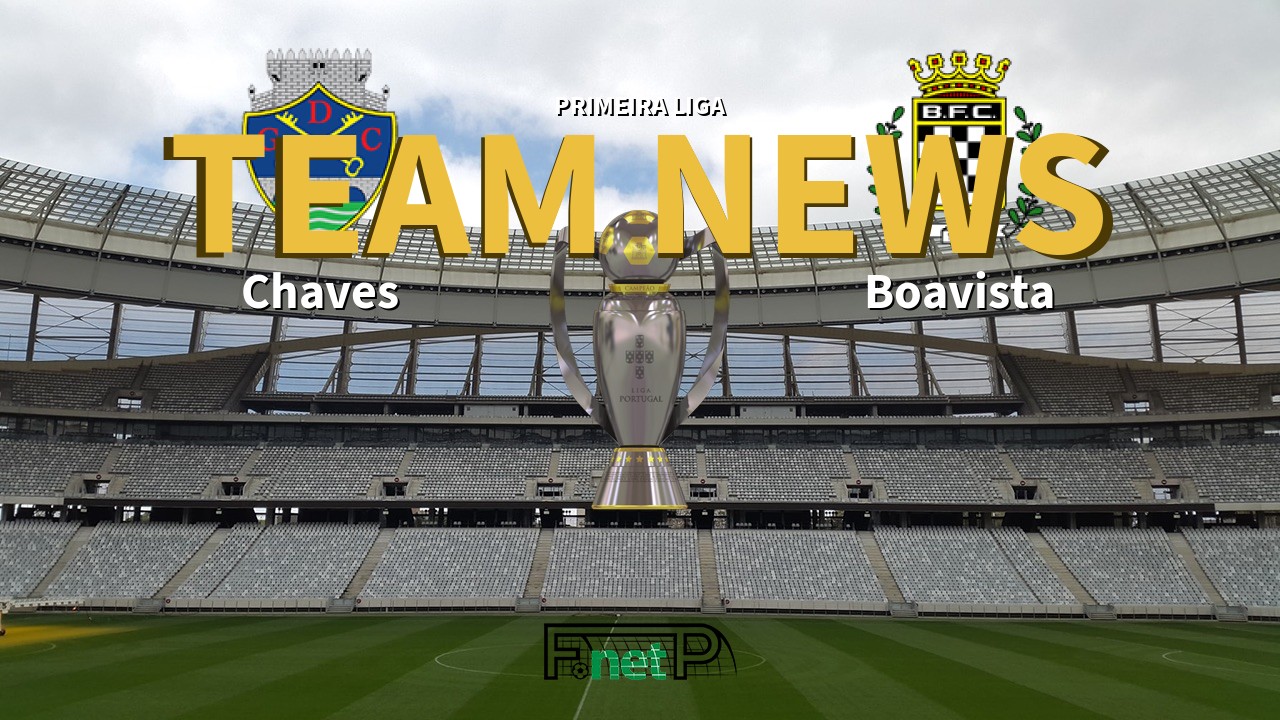 Primeira Liga News: Chaves vs Boavista Confirmed Line-ups