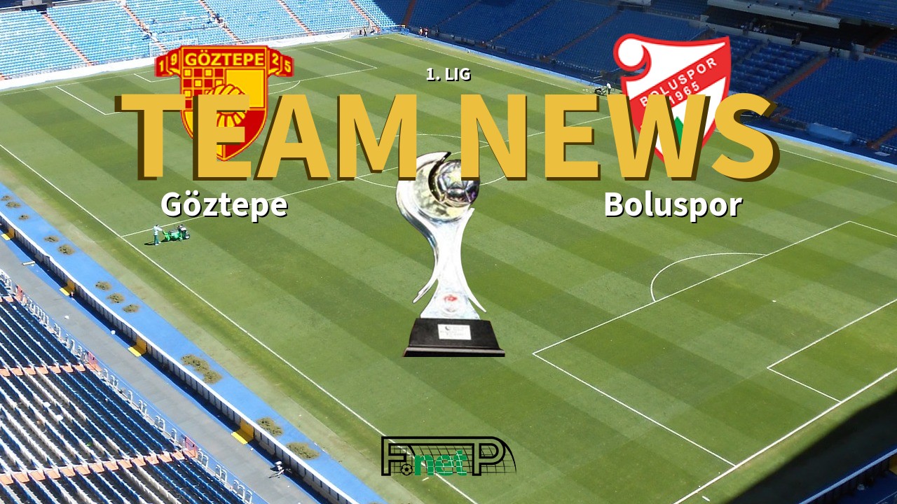 1. Lig News: Göztepe vs Boluspor Confirmed Line-ups