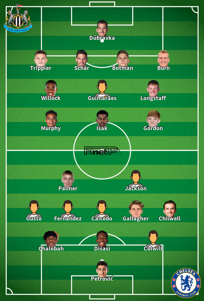 Chelsea v Newcastle United Predicted Lineups 11-03-2024