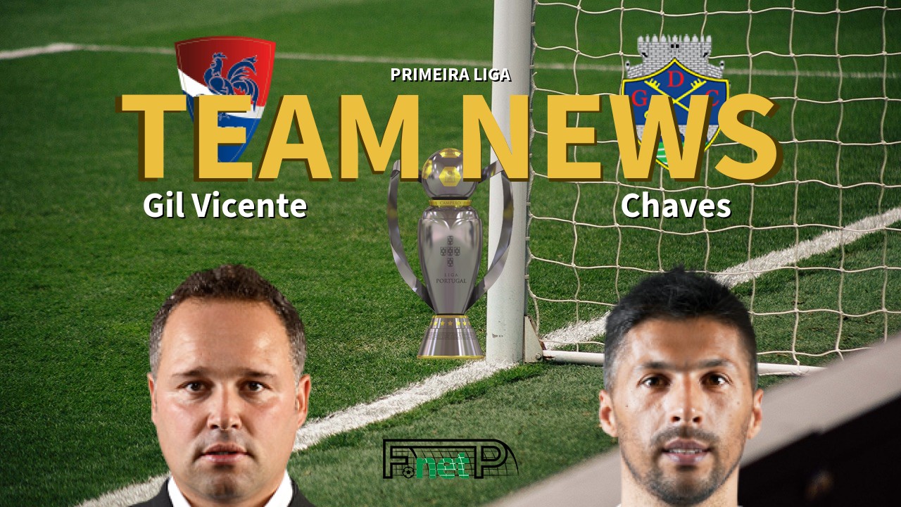 Primeira Liga News: Gil Vicente vs Chaves Confirmed Line-ups