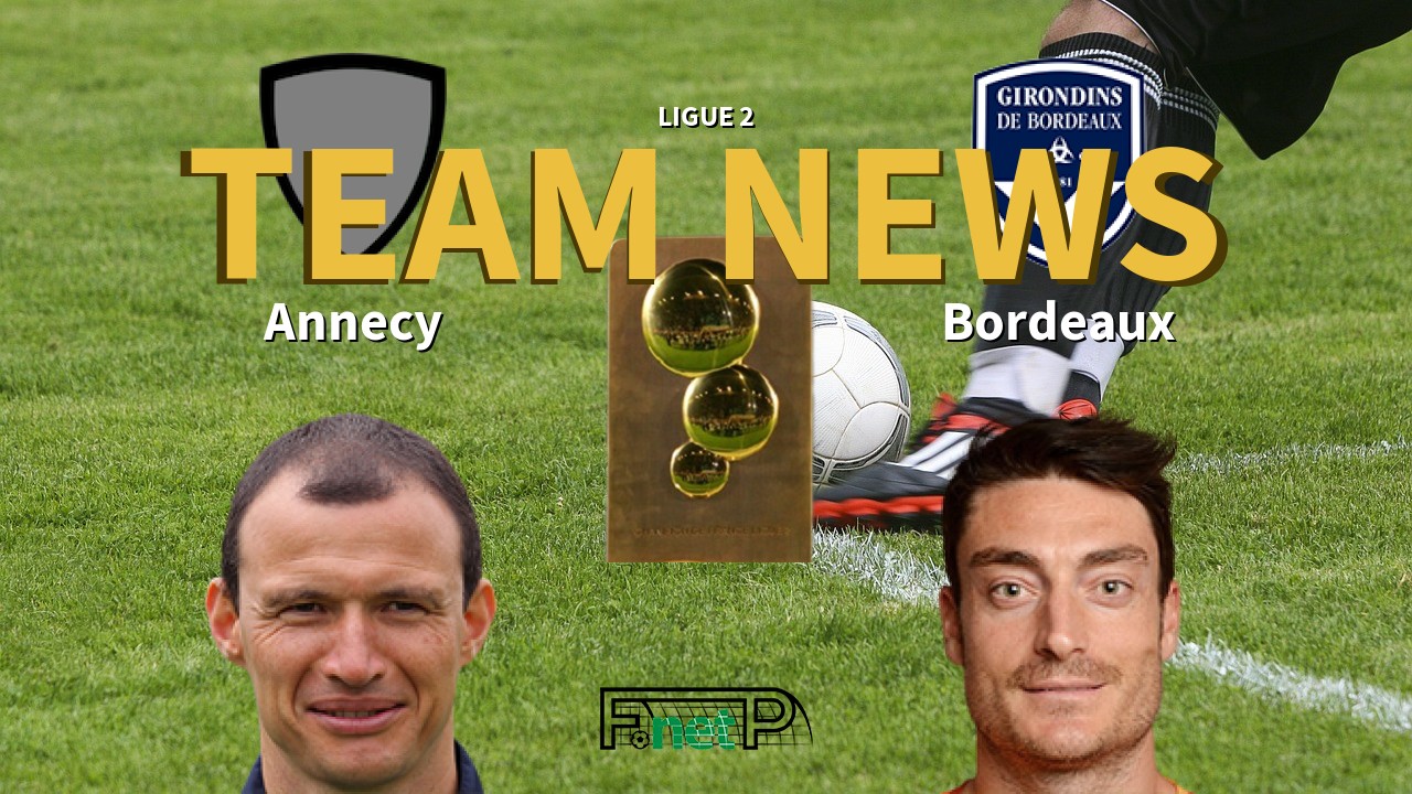 Ligue 2 News: Annecy FC vs Bordeaux Confirmed Line-ups