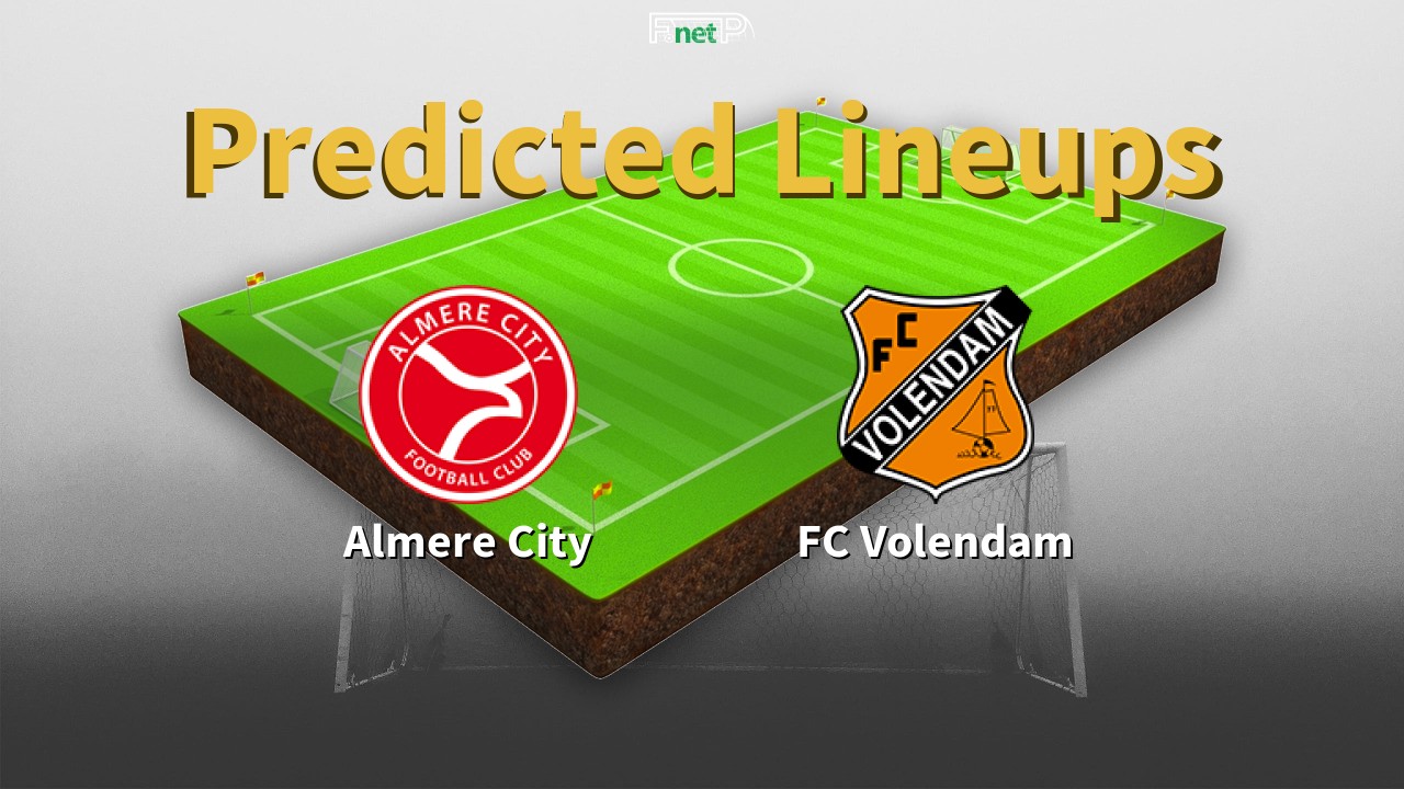 Predicted Lineups and Player News for Almere City vs FC Volendam 31/03/24 - Eredivisie News