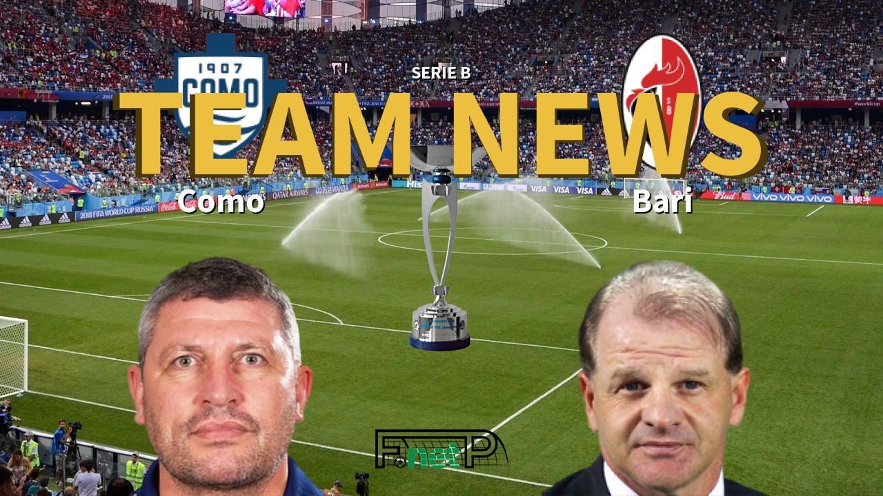 Serie B News: Como vs AS Bari Confirmed Line-ups