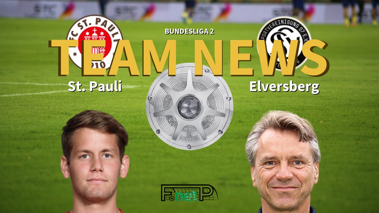 Bundesliga 2 News: St. Pauli vs Elversberg Confirmed Line-ups