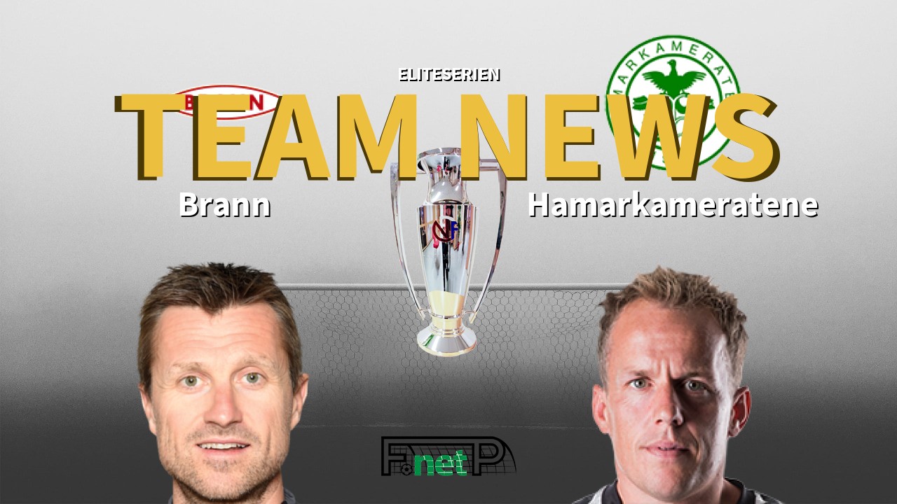 Eliteserien News: SK Brann vs Hamarkameratene Confirmed Line-ups