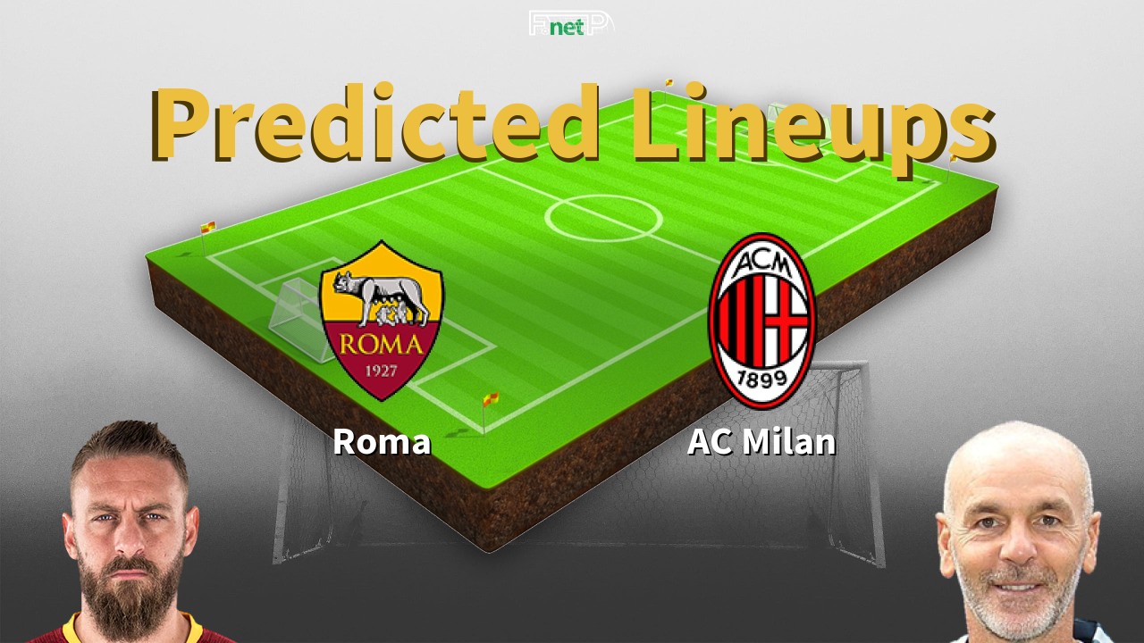 Predicted Lineups and Player News for Roma vs AC Milan 18/04/24 - Europa League News