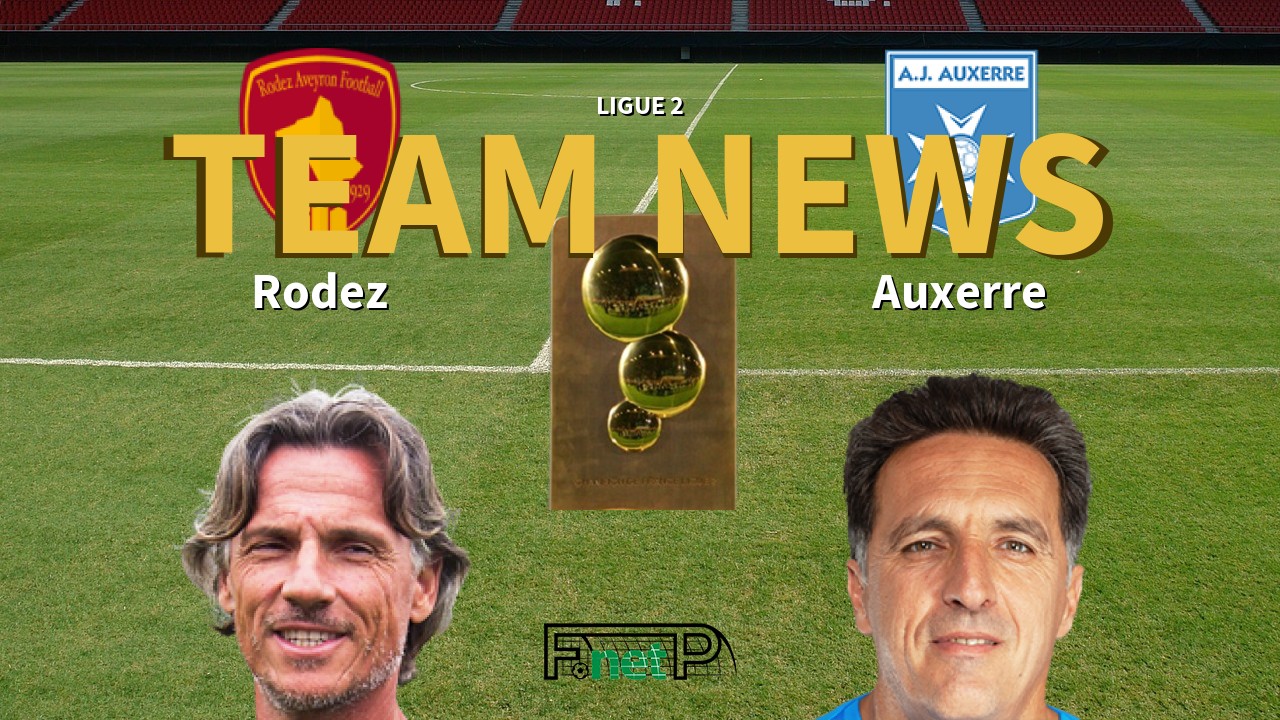Ligue 2 News: Rodez vs AJ Auxerre Confirmed Line-ups