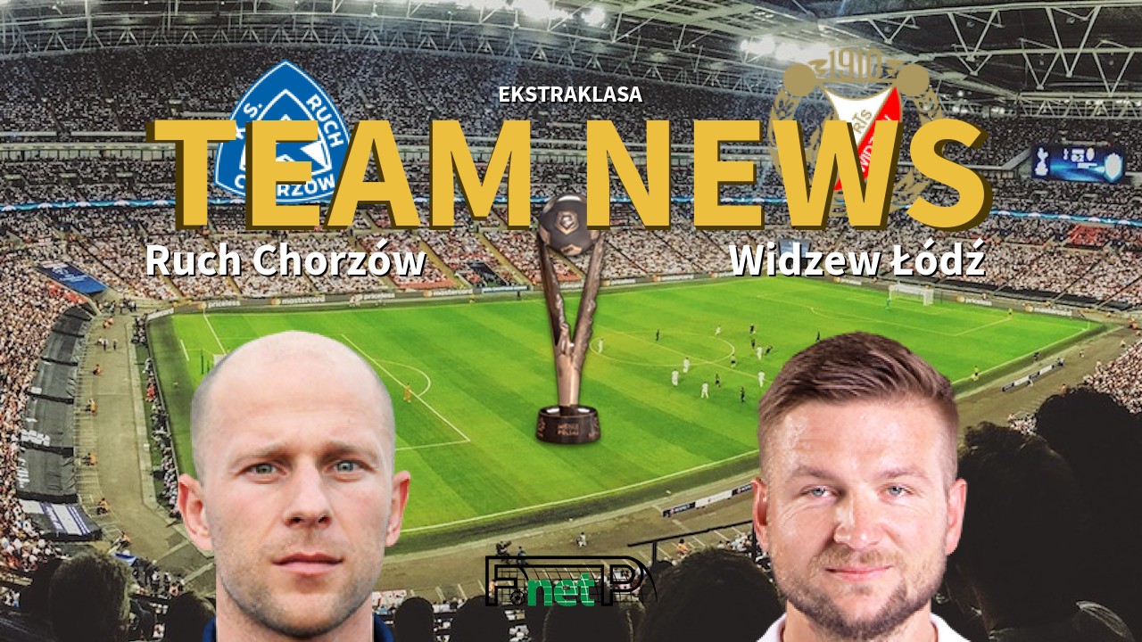 Ekstraklasa News: Ruch Chorzów vs Widzew Łódź Confirmed Line-ups