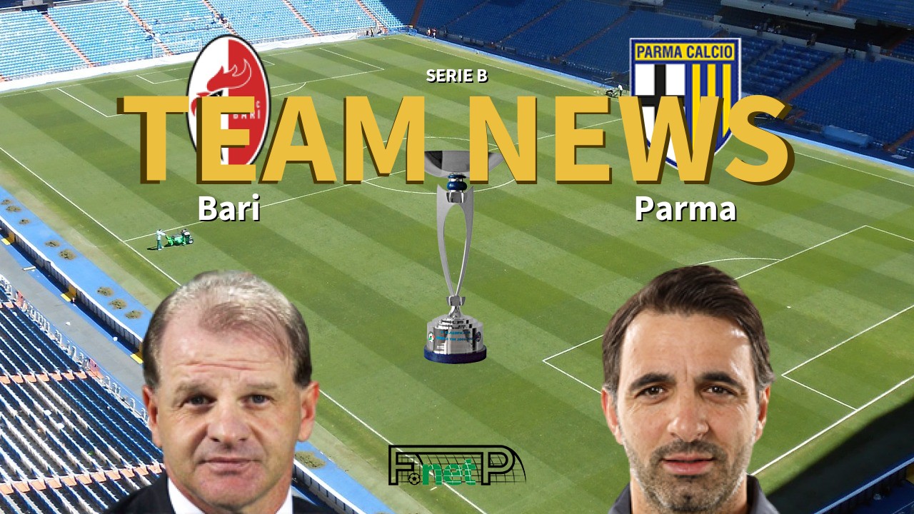 Serie B News: AS Bari vs Parma Confirmed Line-ups
