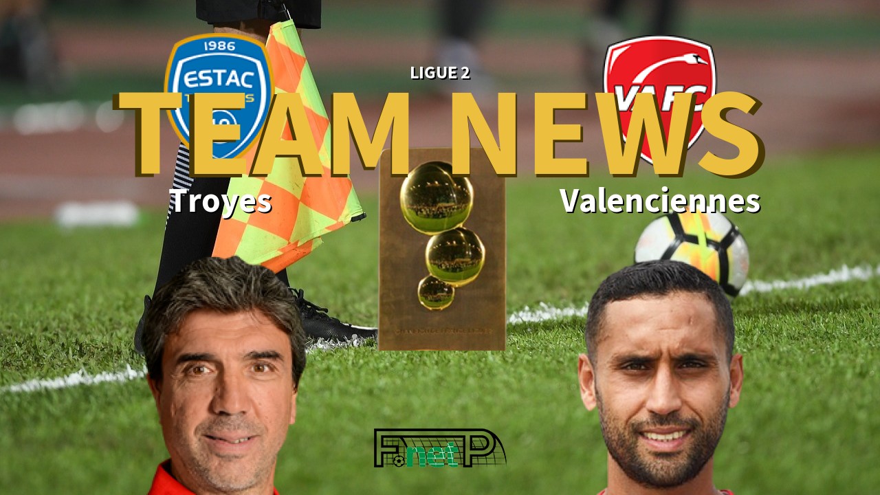 Ligue 2 News: ESTAC vs Valenciennes FC Confirmed Line-ups
