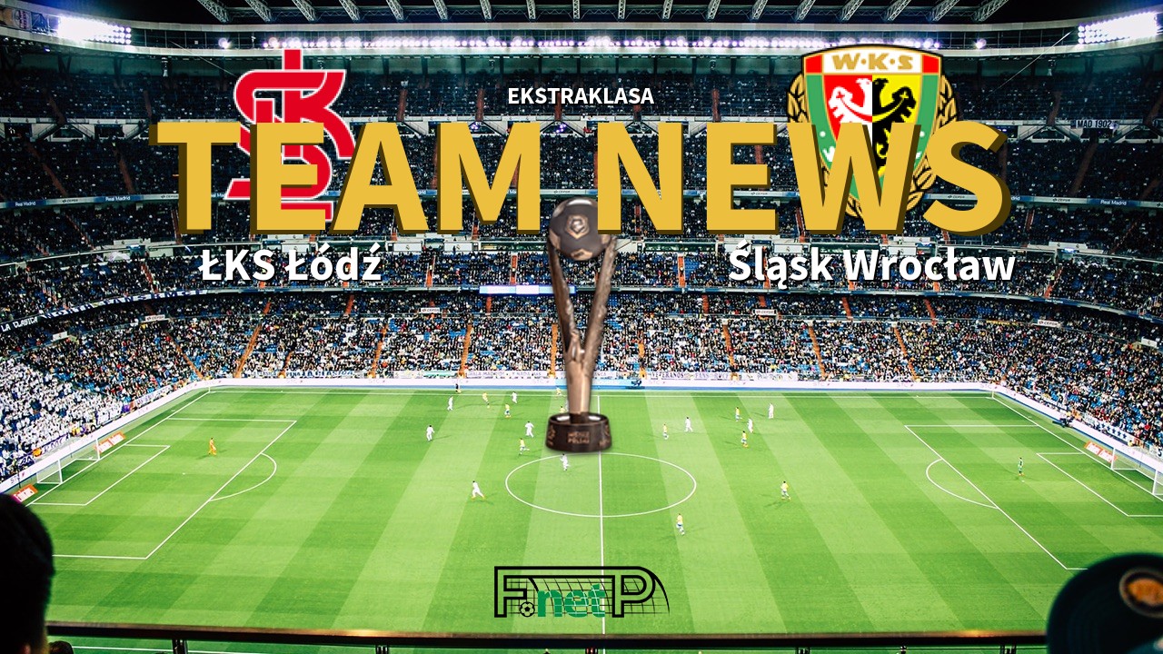 Ekstraklasa News: ŁKS Łódź vs Śląsk Wrocław Confirmed Line-ups