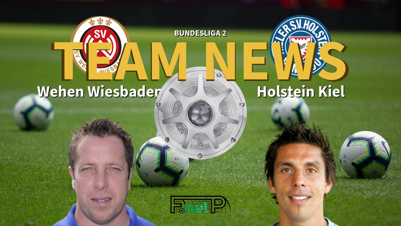 Bundesliga 2 News: Wehen Wiesbaden vs Holstein Kiel Confirmed Line-ups