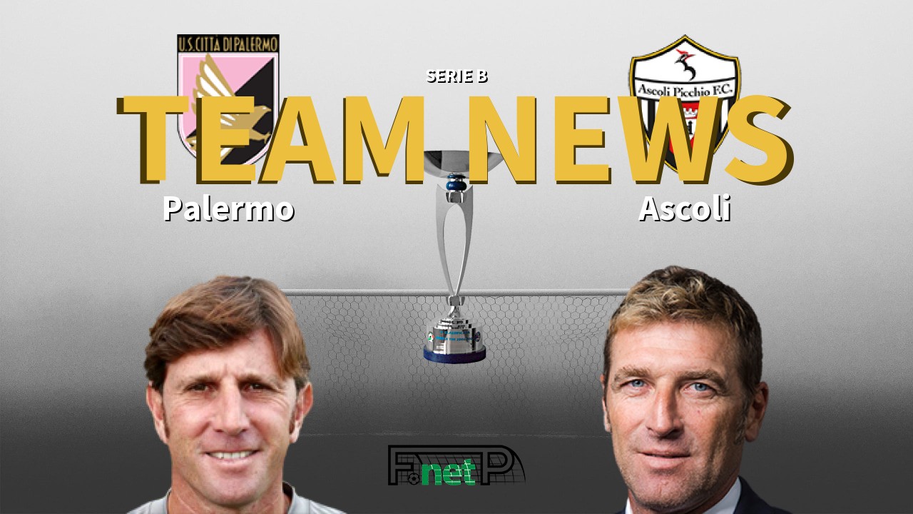 Serie B News: Palermo vs Ascoli Confirmed Line-ups