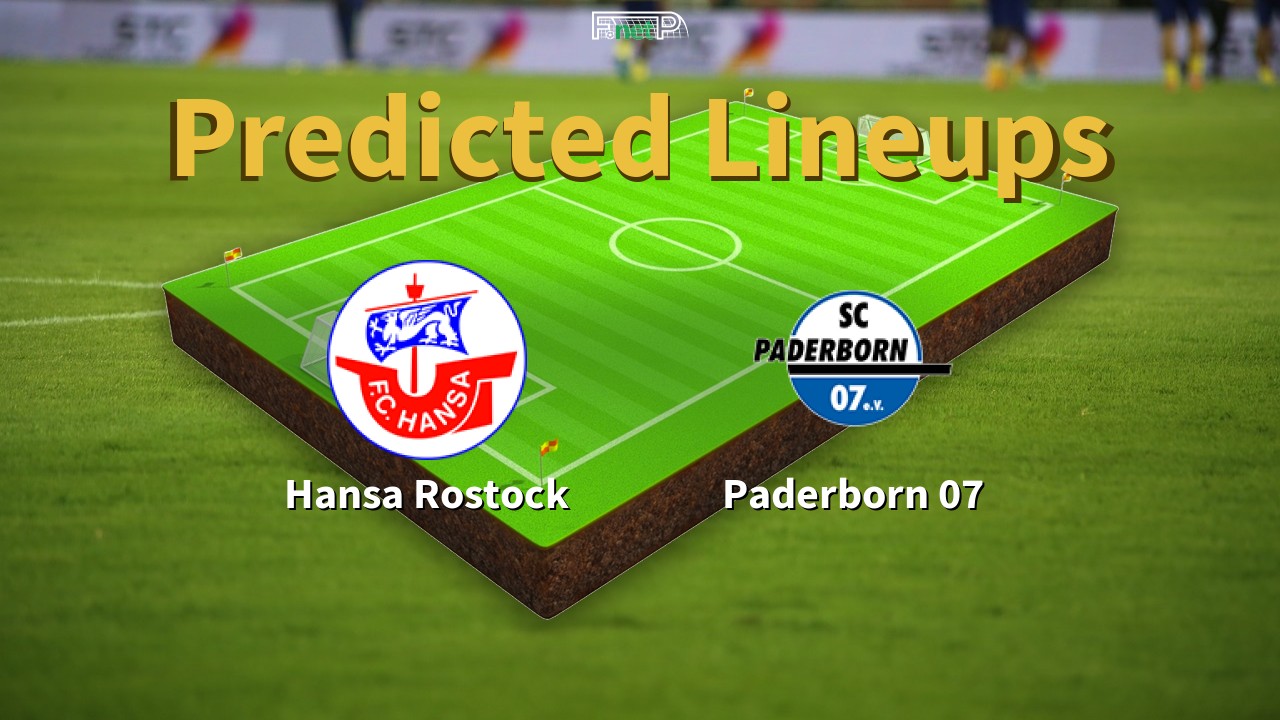 Predicted Lineups and Player Updates for Hansa Rostock vs Paderborn 19/05/24 - Bundesliga 2 News
