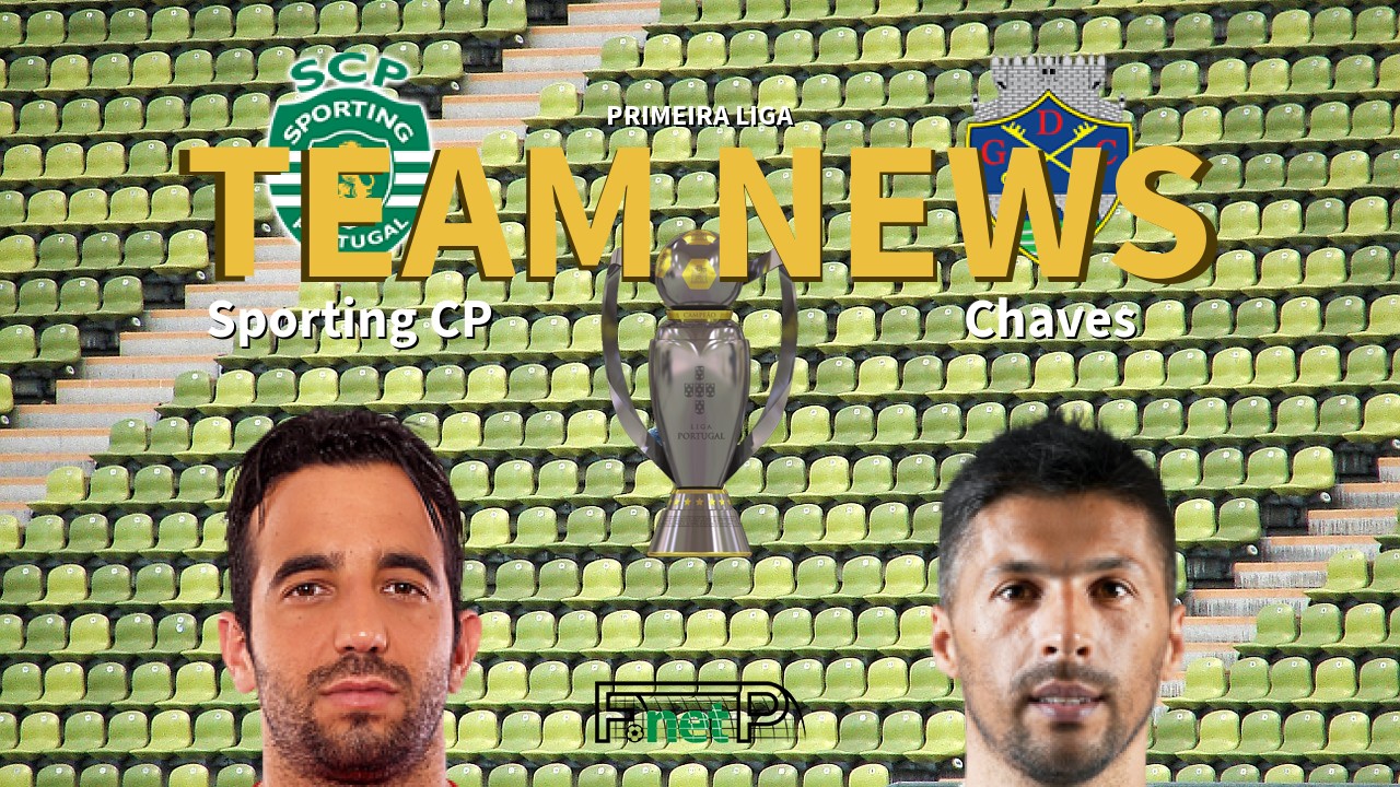 Primeira Liga News: Sporting Lisbon vs Chaves Confirmed Line-ups