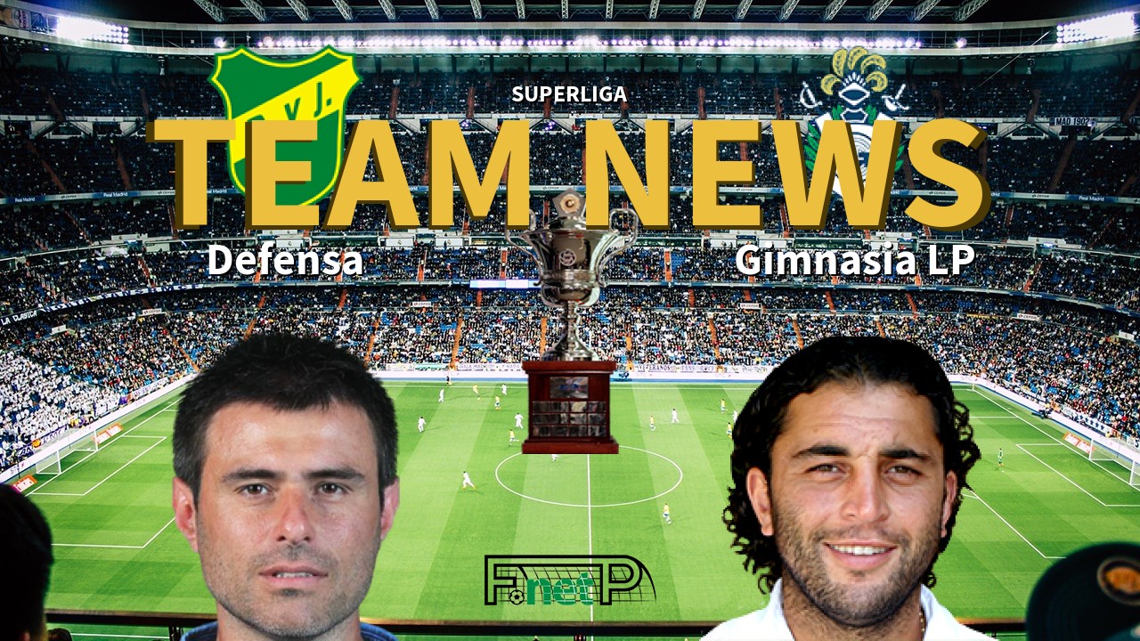 Superliga News: Defensa y Justicia vs Gimna ' Plata Confirmed Line-ups