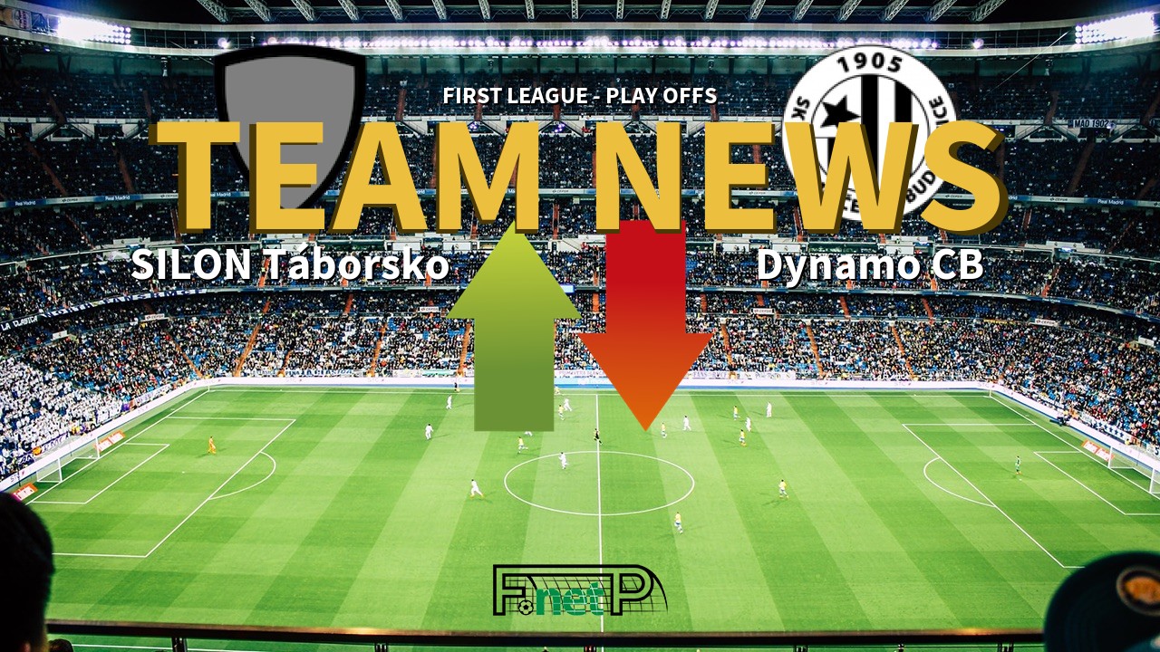 First League - Play Offs News: MAS Táborsko vs Dynamo České Budějovice Confirmed Line-ups