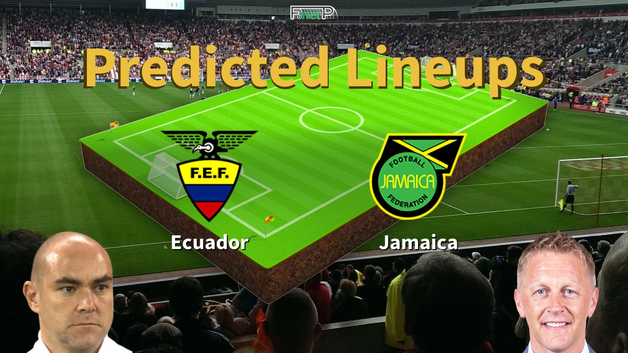 Predicted Lineups and Player Updates for Ecuador vs Jamaica 26/06/24 - Copa America News