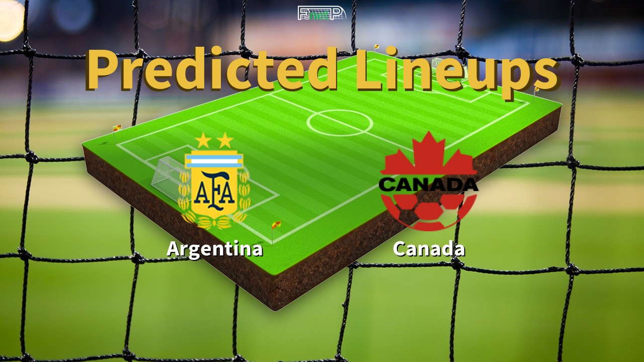 Predicted Lineups and Player News for Argentina vs Canada 10/07/24 - Copa America News