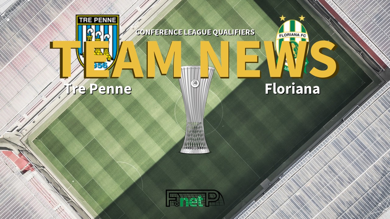 Conference League Qualifiers News: Tre Penne vs Floriana Confirmed Line-ups