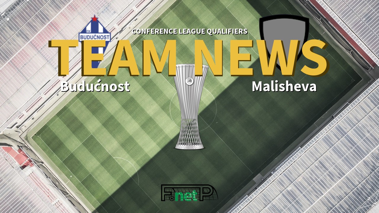 Conference League Qualifiers News: Budućnost vs Malisheva Confirmed Line-ups